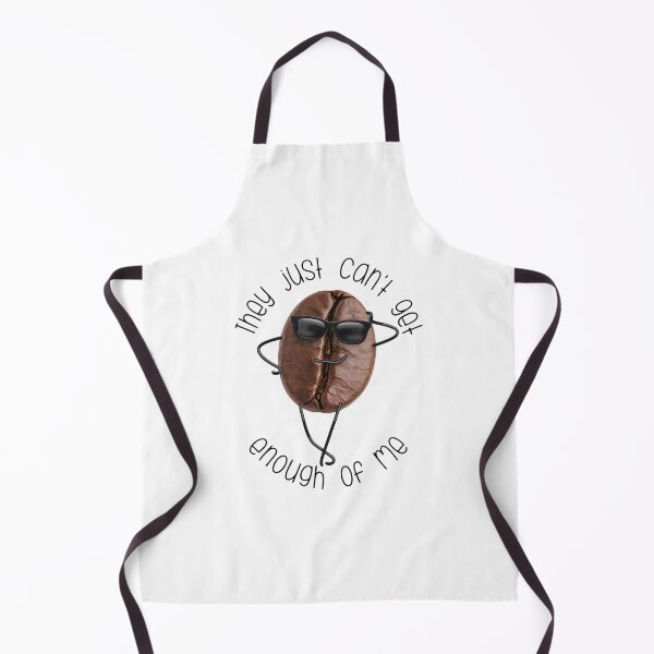 Item preview, Cool Coffee Bean with Sunglasses – "They Just Can't Get Enough of Me" Funny Caffeine Design designed and sold by Snifferius.