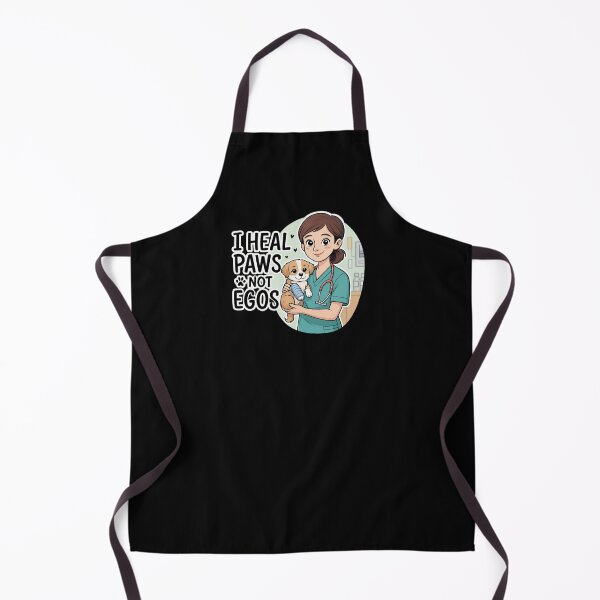 Item preview, I Heal Paw Not Egos Gift for Veterinary technicians designed and sold by teevoxx.