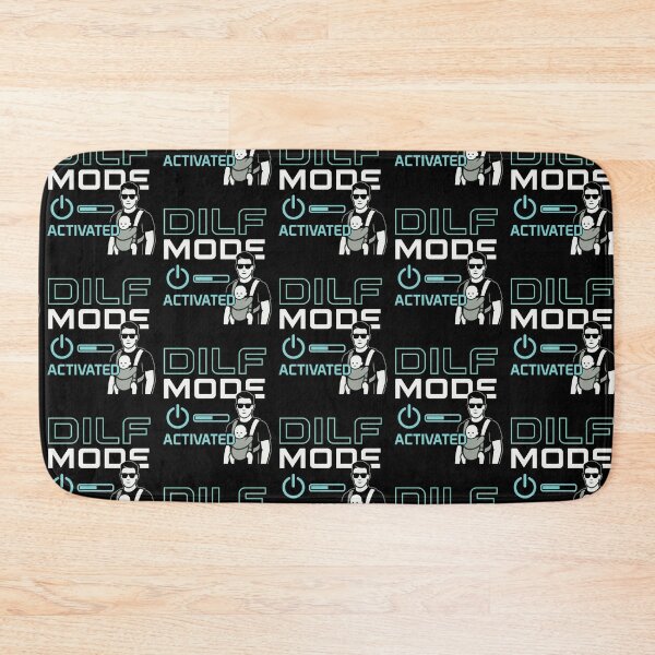 Item preview, DILF MODE: Activated Funny Dad design Gift for Fathers designed and sold by LuxeGraphix.