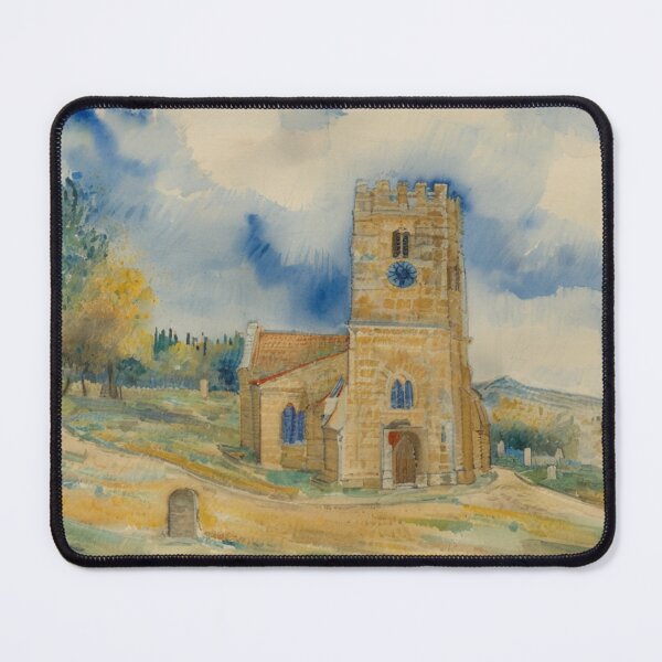 Item preview, St Peters Buckland in the Moor(watercolour + AI) designed and sold by artsmeow.