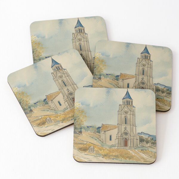 Item preview, St Peters Buckland in the Moor4（watercolour + AI) designed and sold by artsmeow.