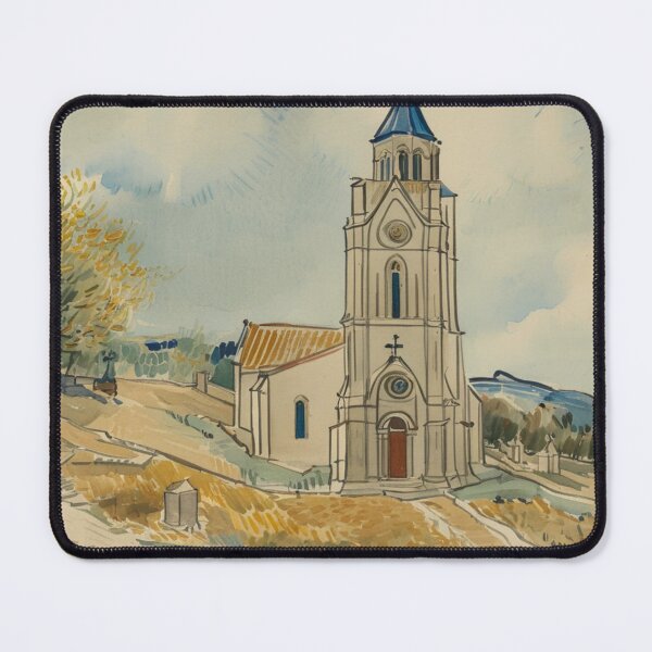 Item preview, St Peters Buckland in the Moor4(watercolour + AI) designed and sold by artsmeow.