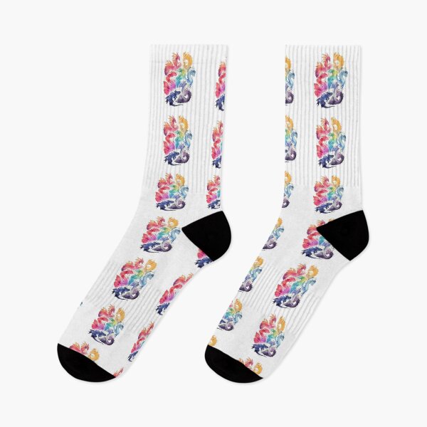 Item preview, Rainbow dragons designed and sold by MendaciousMina.