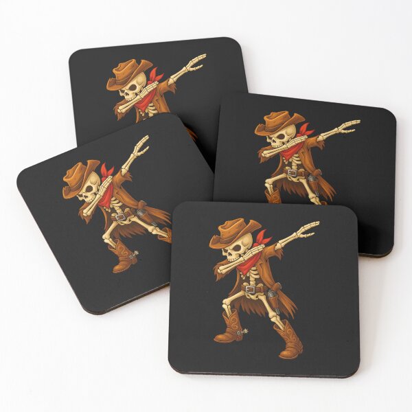 Item preview, Dabbing Skeleton Cowboy Halloween Costume Kids Boys Men Dab designed and sold by clothesy7.