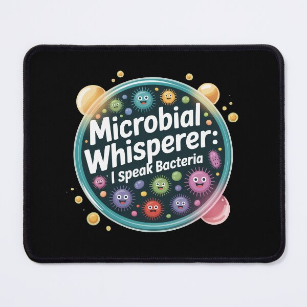 Item preview, Microbial whisperer, I speak bacteria, funny microbiology designed and sold by NoetherSym.