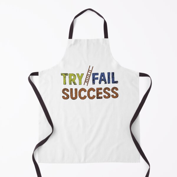 Item preview, Try Fail Success Life Quote designed and sold by IRON WINGS /USAF.