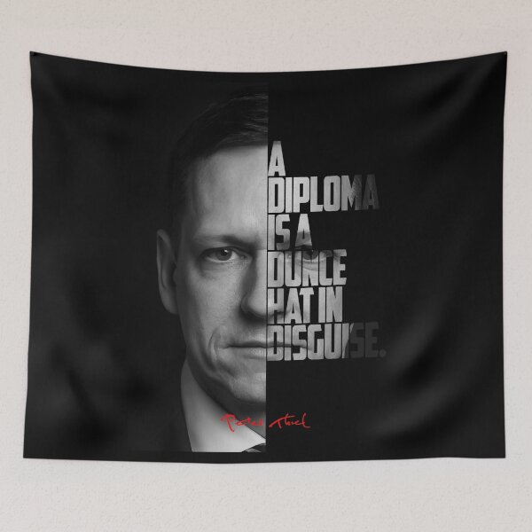 Item preview, Peter Thiel – Visionary Quote designed and sold by Enea Kelo.