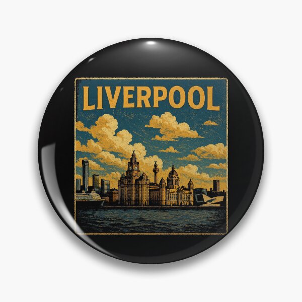Item preview, Vintage Liverpool Skyline designed and sold by Kray80.
