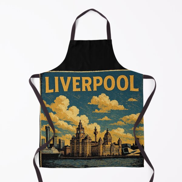 Item preview, Vintage Liverpool Skyline designed and sold by Kray80.