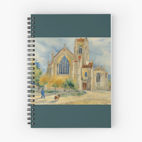 Item preview,  St Marys Church Totnes3（watercolour + AI) designed and sold by artsmeow.