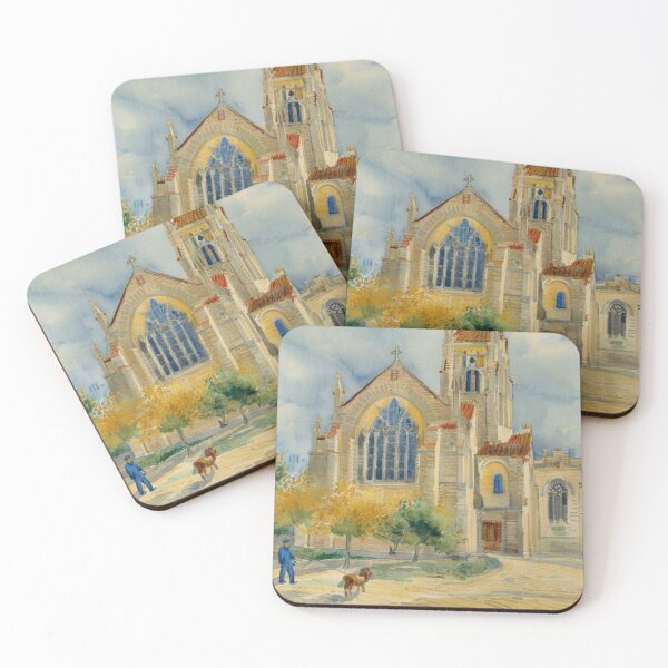 Item preview,  St Marys Church Totnes3（watercolour + AI) designed and sold by artsmeow.