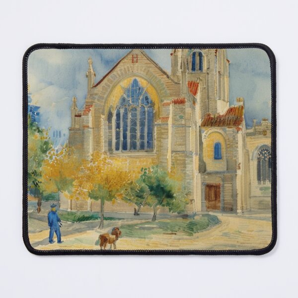 Item preview,  St Marys Church Totnes3（watercolour + AI) designed and sold by artsmeow.