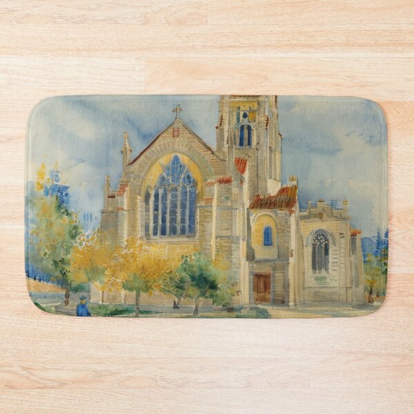 Item preview,  St Marys Church Totnes3（watercolour + AI) designed and sold by artsmeow.