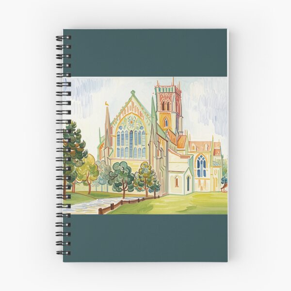 Item preview, St Marys Church Totnes2（watercolour + AI) designed and sold by artsmeow.