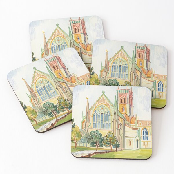 Item preview, St Marys Church Totnes2（watercolour + AI) designed and sold by artsmeow.