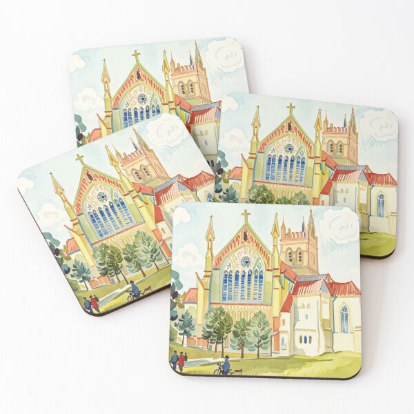 Item preview, St Marys Church Totnes（watercolour + AI) designed and sold by artsmeow.