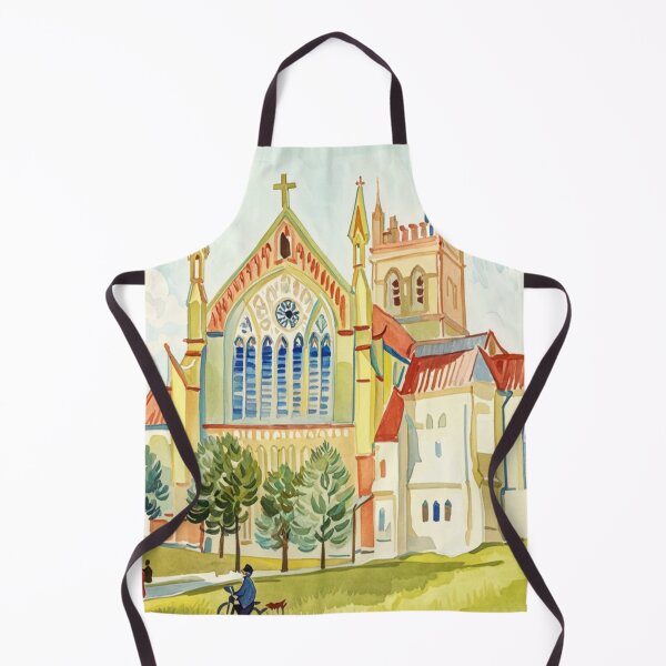 Item preview, St Marys Church Totnes（watercolour + AI) designed and sold by artsmeow.