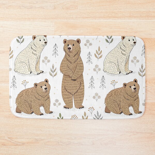 Item preview, Bear pattern designed and sold by trendspatterns.