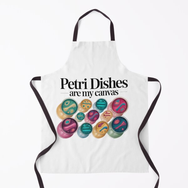 Item preview, Petri dishes are my Canvas, funny microbiology designed and sold by NoetherSym.