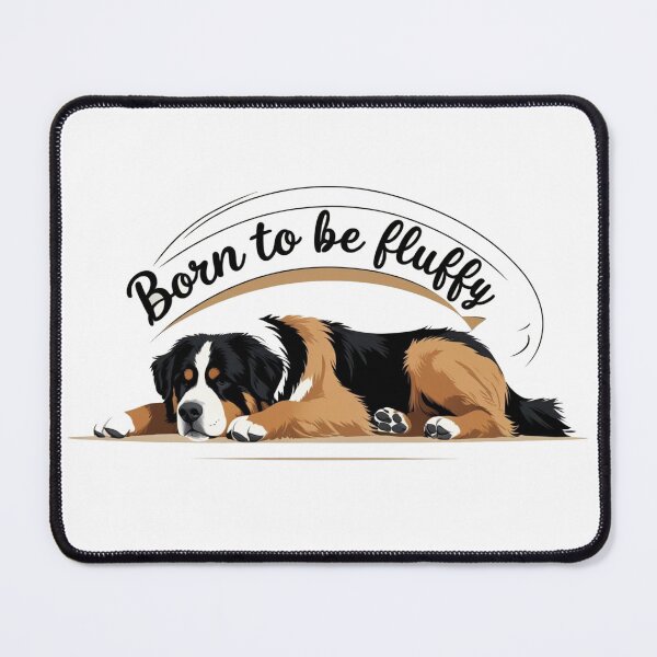 Item preview, Fluffy Bernese designed and sold by obsidianframe.