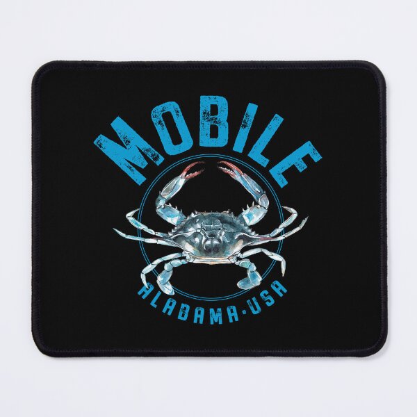 Item preview, Mobile Alabama Blue Crab Design designed and sold by Futurebeachbum.