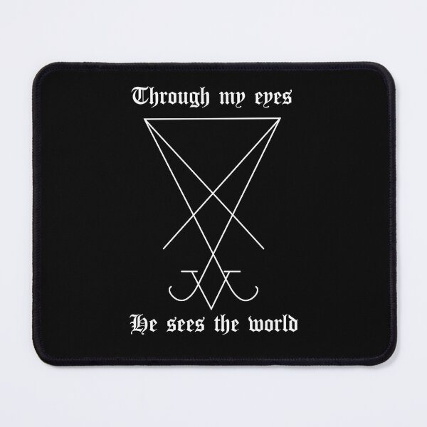 Item preview, "Through My Eyes, He Sees the World" designed and sold by TheKvltStudio.