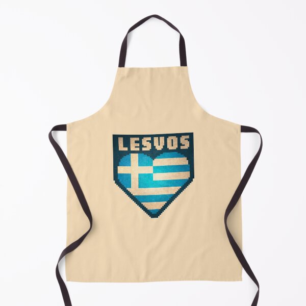Item preview, Lesvos Greece – Aegean Island Pixel Art designed and sold by PixelDrukiPL.