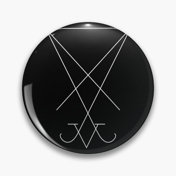 Item preview, Lucifer Symbol | Black Magick Aesthetic designed and sold by TheKvltStudio.