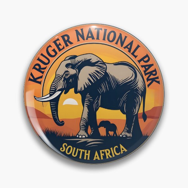 Item preview, Kruger National Park - South Africa  designed and sold by GoodOldVintage.