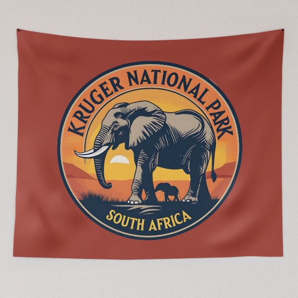 Item preview, Kruger National Park - South Africa  designed and sold by GoodOldVintage.