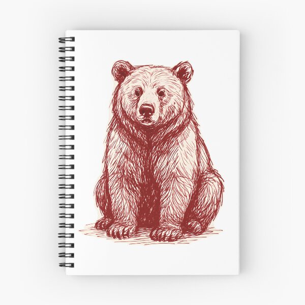 Item preview, Bear Line Drawing  designed and sold by AWildLifeShop.