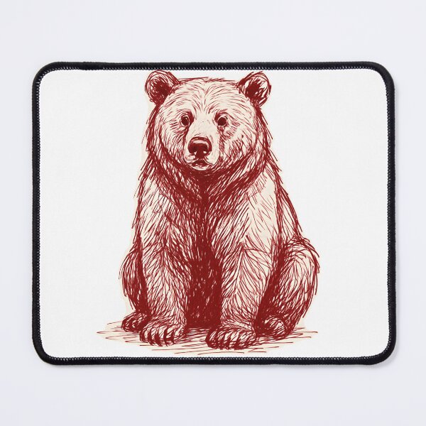 Item preview, Bear Line Drawing designed and sold by AWildLifeShop.