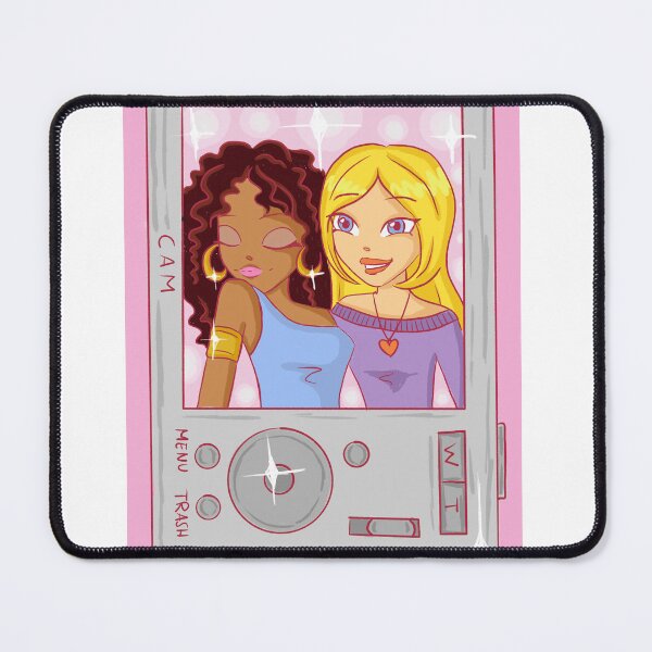 Item preview, Retro Sparkle DigiCam Selfie – Cartoon Style Y2K Girls designed and sold by creativef0x.