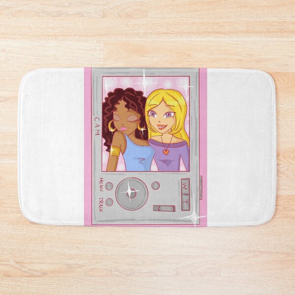 Item preview, Retro Sparkle DigiCam Selfie – Cartoon Style Y2K Girls designed and sold by creativef0x.