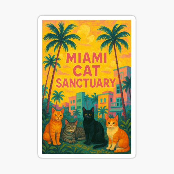 Item preview, Miami Cat Sanctuary  designed and sold by MiamiLife.
