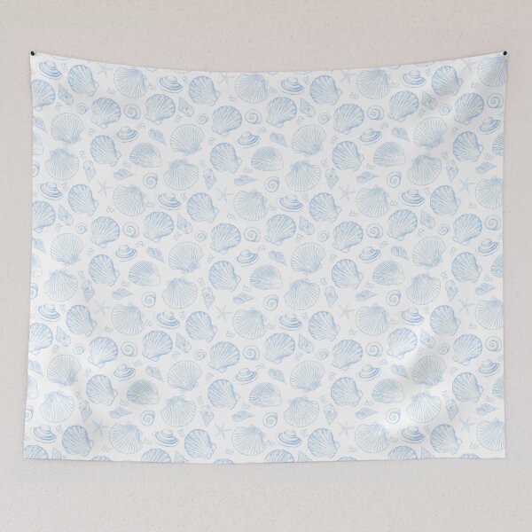 Item preview, Blue Seashells designed and sold by Inspired Life Creative.