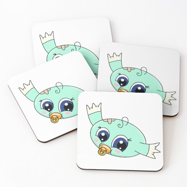 Item preview, Baby Kiko Neopets Sticker designed and sold by hellodelicious studios.