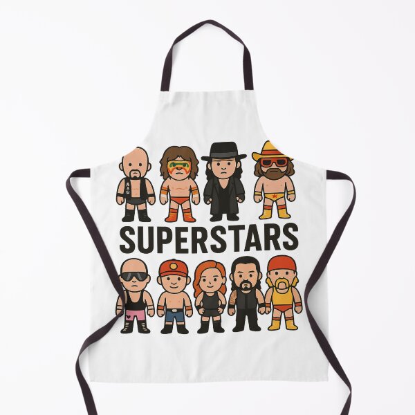 Item preview, Chibi superstars – legendary wrestlers cartoon style designed and sold by LoomisDreams.