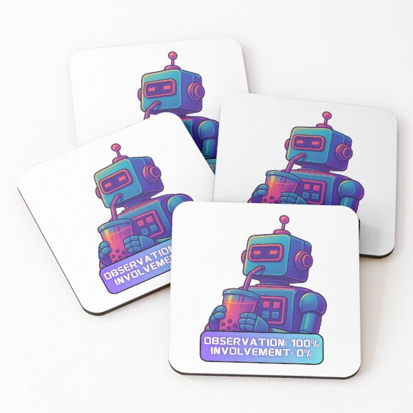 Item preview, No Drama Robot designed and sold by Neon Drift.