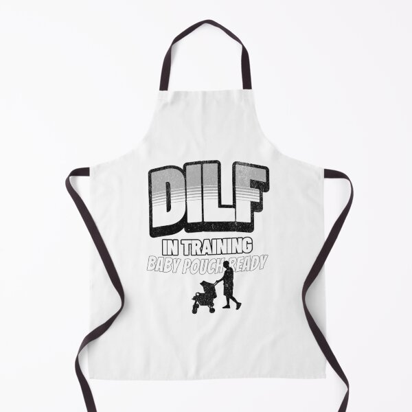 Item preview, DILF In Training – Funny New Dad quote| Baby Pouch Ready, baby carrier designed and sold by LuxeGraphix.