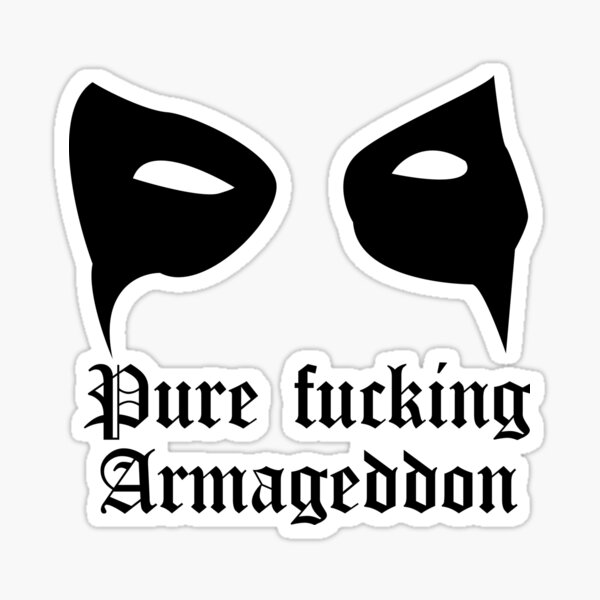 Item preview, “Pure Fucking Armageddon” – Per Ohlin Corpspaint (Mayhem Tribute) designed and sold by TheKvltStudio.