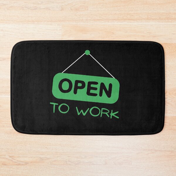 Item preview, Open to Work designed and sold by creativemondays.