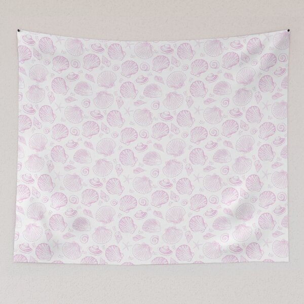 Item preview, Pastel Pink Seashells designed and sold by Inspired Life Creative.