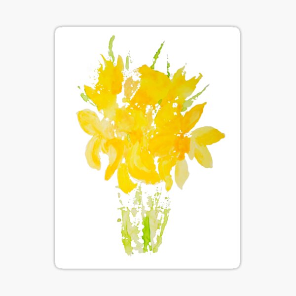 Item preview, Daffodil Watercolor designed and sold by Orions-Bow-Art.