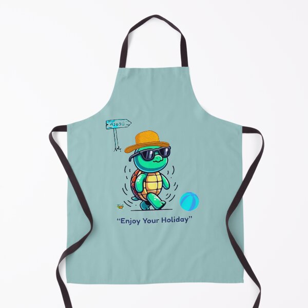 Item preview, Tomo the Tortoise Says: "Enjoy Your Holiday" designed and sold by tomothetortoise.