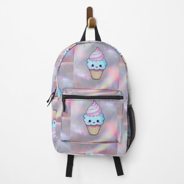 Item preview, Cute Ice Cream with Eyes – Rainbow Delight Design designed and sold by Creative Design Studio.