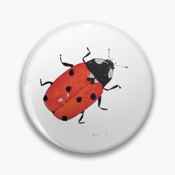Item preview, Ladybug original watercolor  designed and sold by GwendolynLee.