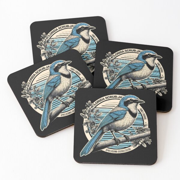 Item preview, Florida Scrub-Jay 5 designed and sold by theAVIARY7.