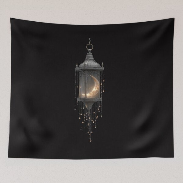 Item preview, Lunar Beacon: Steampunk Crescent Lantern designed and sold by RottingDreams.