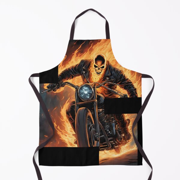 Item preview, Ghost rider on a fire motorbike 4 designed and sold by Neon G.